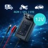 Ładowarka do akumulatora AGM GEL STD | Prostownik 24V | 19.2W |  5.5x2.1 | kabel 1.8m